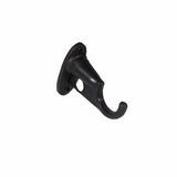 38/16MM ROUND PVC BRACKT - BLACK
