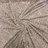 JACQUARD MONGOLIAN FLEECE 150CM