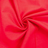 115CM PLAIN 100% COTTON-RED