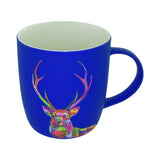 NEON ANIMAL MUGS BLUE GEMSBOK