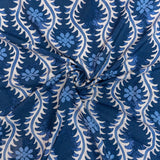 PRINTED RN AMALFI 150CM 38 BLUE