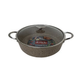 DEEP CASSOROLE INDUCTION 30CM -BEIGE