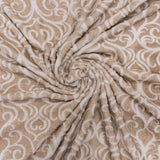 JACQUARD MONGOLIAN FLEECE 150CM