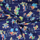 100% COTTON PRINTED KIDZ DELIGHT PARTY-ANIMALS 01
