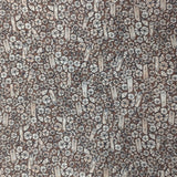 115CM PRINTED 100%COTTON 52471 BROWN
