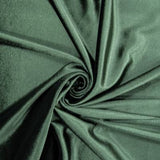 STRETCH VELVET - OLIVE GREEN