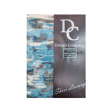 MODERN RUSTIC LINED TAPED - TEAL