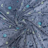 GLOW IN THE DARK MONGOLIAN FLEECE