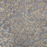 PAISELY DESIGN TULLE BLACK GOLD