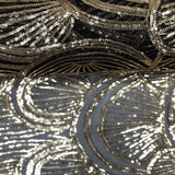 BRIDAL WEAR- BLACK/GOLD