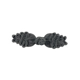 FROG CHINESE BUTTON-BLACK