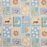 100% COTTON PRINTED KIDZ DELIGHT PARTY-STAMPS