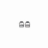 20MM W/C BUCKLES - SILVER