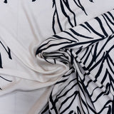 DIGITAL PRINT (CAPRI LINEN) 28 MONO PALM LEAVES