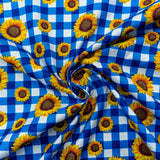 115CM PRINTED POLY COTTON
