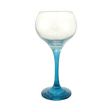 WINE GLASS BLUE