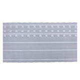 200MM WATERFALL PLEAT  - WHITE