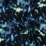 PRINTED PLISSE PLEAT MOODY SOFT FOCUS