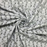 100% COTTON PRINTED KIDZ DELIGHT PARTY-GREY