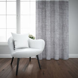 OXFORD LINED TAPED CURTAIN - NATURL