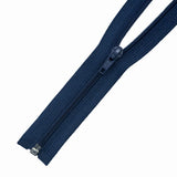 65CM OPEN END ZIP - NAVY - (196)