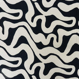 RAYON POPLIN PRINT BLACK