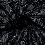 STRETCH LACE- 1288D BLACK