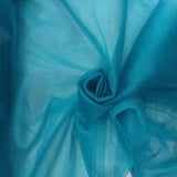 300CM QLTY TURKISH POLYESTER TULLE - TURQUOISE