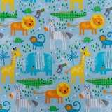CRAFT FLANNEL SWEET JUNGLE ANIMALS