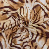 DULL SATIN 50D PRINT (150CM)(165 CAMEL)