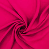 150CM PLAIN RAYON CHALLIS-FUSCHIA