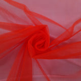 150CM NYLON TULLE - NEON ORANGE