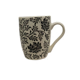 MUG - BLACK LEAVES