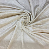 150CM CRUSHED VELOUR-BUTTERMILK