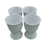 EGG CUP 4PC PORCE