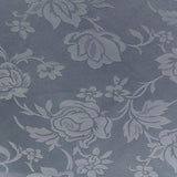 280CM  ROSE JACQUARD TABLING - GRY 3