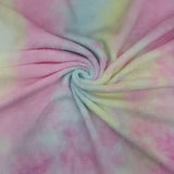 150CM TYE DYE CORAL VELOUR