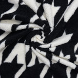 SHERPA FUR PRINT RETRO (IVORY)