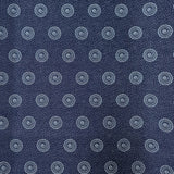 150CM PRINTED DENIM-SPOTTY SWIRLS