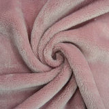 150CM PLAIN MONGOLIAN FLEECE - DUSTY PINK
