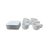 CUP &amp; SAUCER SET 12PC
