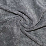 T/C TERRY TOWELLING - DARK GREY