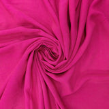 150CM PLAIN RAYON CHALLIS-PERSIAN RED