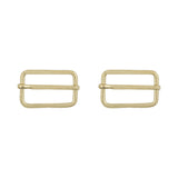 WAIST COAT BUCKLES GOLD
