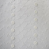 100% POLYESTER EMBROIDED TULLE - 3364