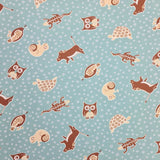 100% COTTON PRINTED KIDZ DELIGHT PARTY-ALLOVER