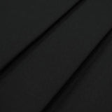 150CM COTTON TWILL - BLACK