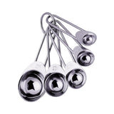 5PC MEASURING SPOON S/S
