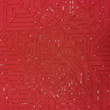 BRIDAL FABRICS RED