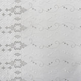 100% POLYESTER EMBROIDED TULLE - 4869